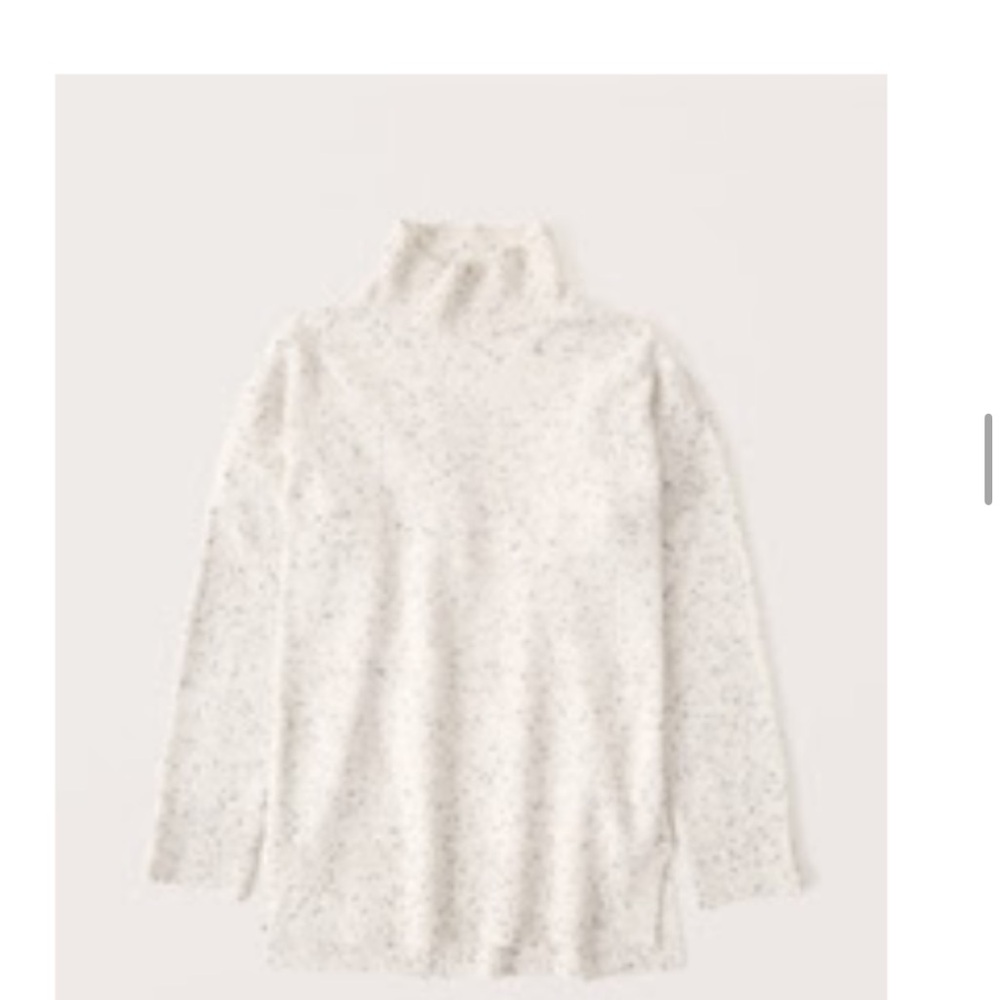 Abercrombie Cozy Speckled Turtleneck Sweater